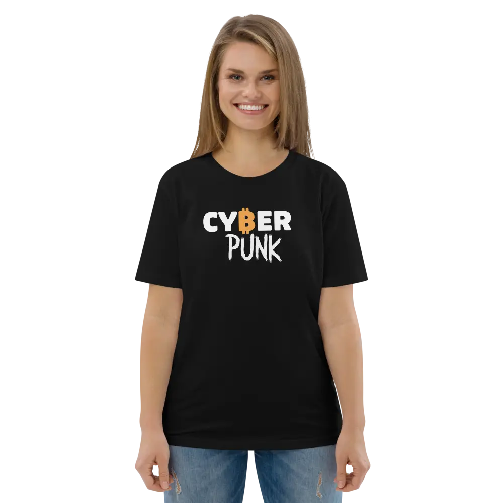 Cyber Punk T-shirt - By BitPopArt - Premium Organic Cotton - Unisex Store of Value