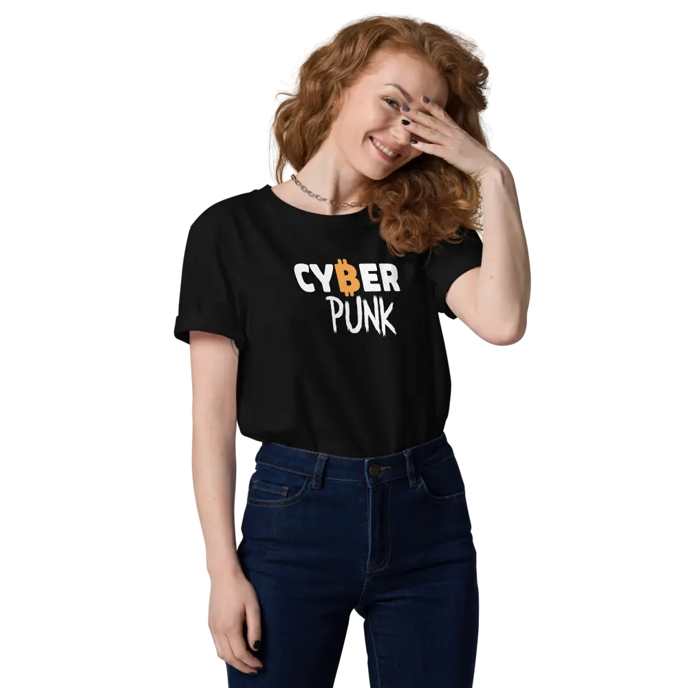 Cyber Punk T-shirt - By BitPopArt - Premium Organic Cotton - Unisex Store of Value