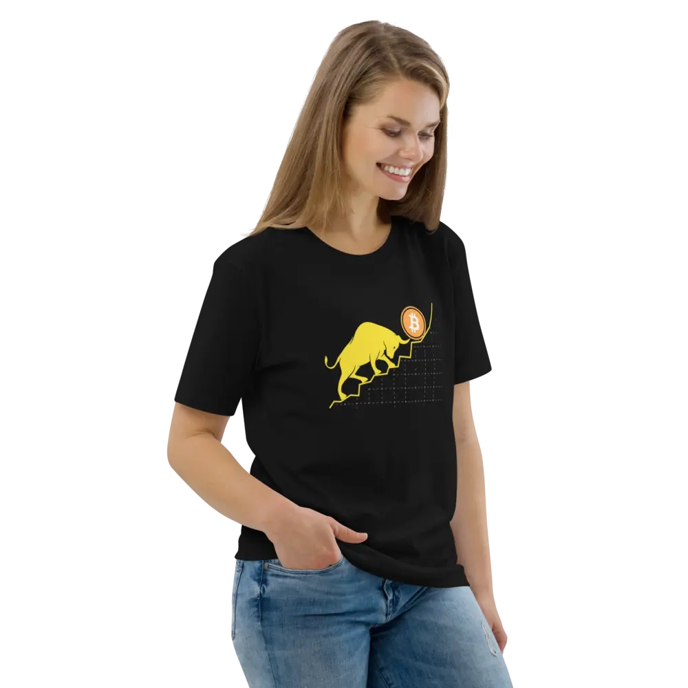 Bitcoin T-shirt - Bullish! - Premium Organic Cotton - Unisex Store of Value