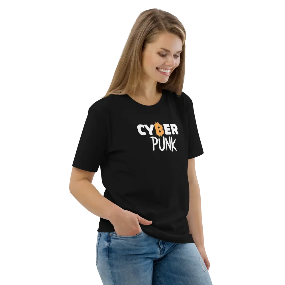 Cyber Punk T-shirt - By BitPopArt - Premium Organic Cotton - Unisex Store of Value