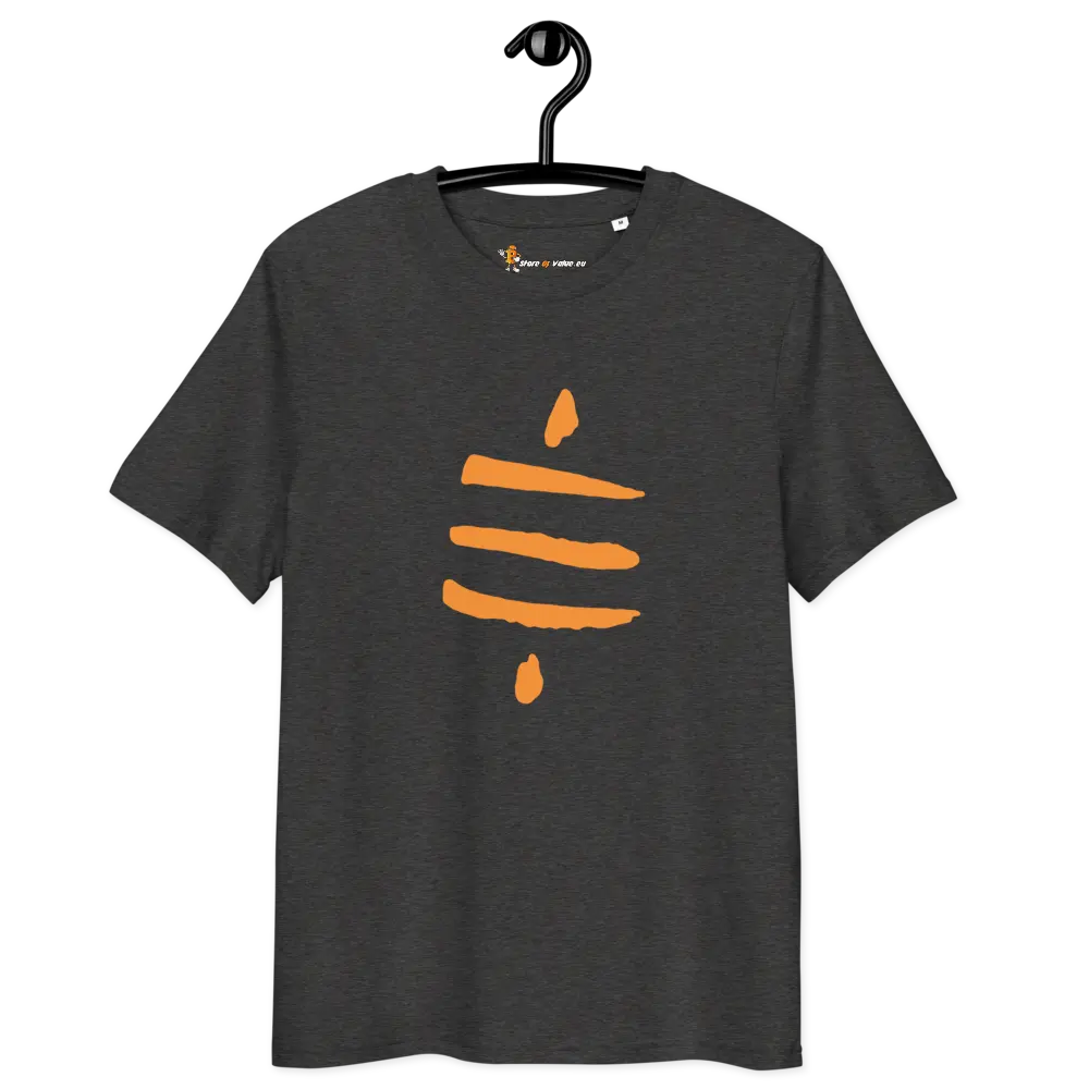 SATS Symbol - Premium Unisex Organic Cotton Bitcoin T-shirt Store of Value