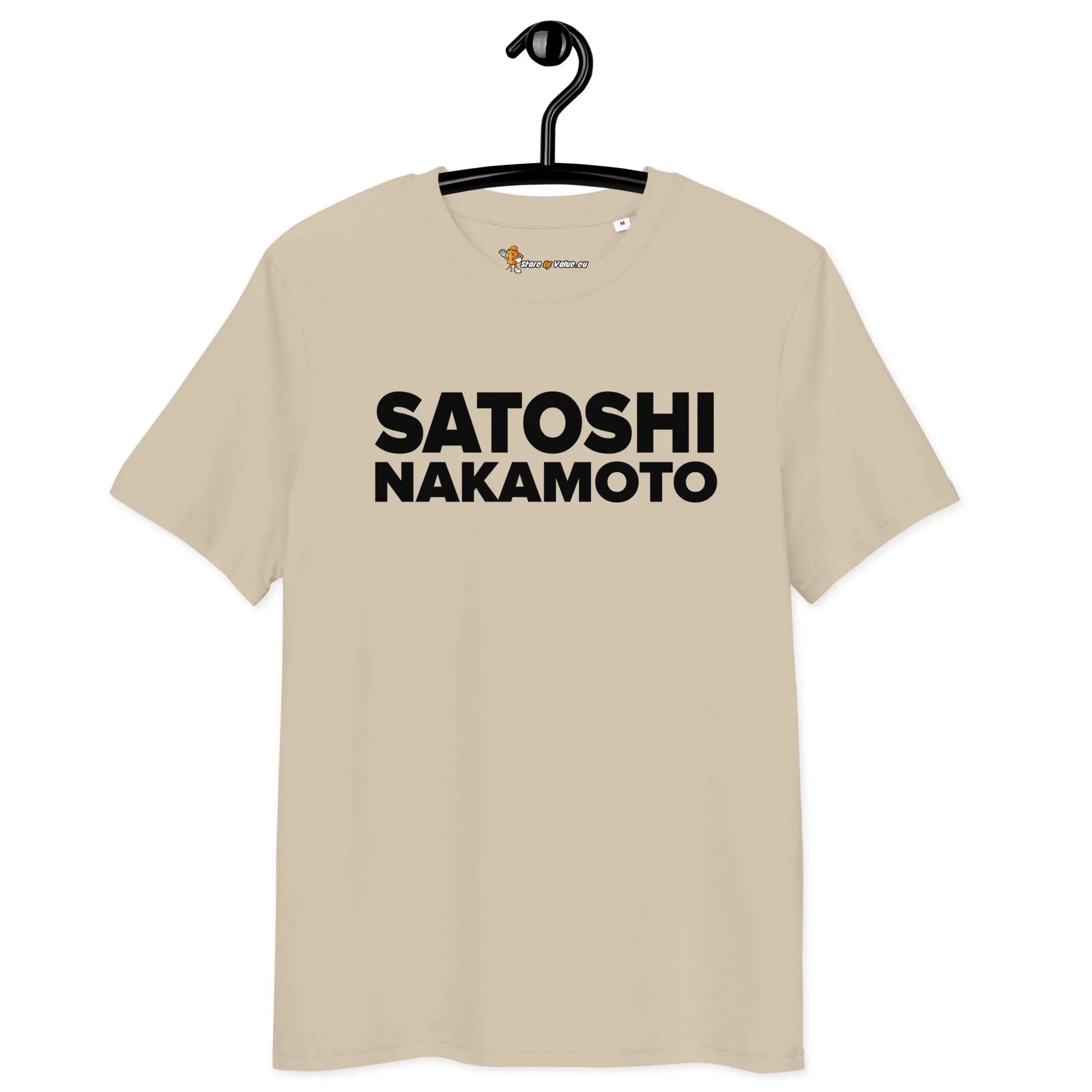 Bitcoin T-shirt - Satoshi Nakamoto - Premium Organic Cotton - Unisex Store of Value