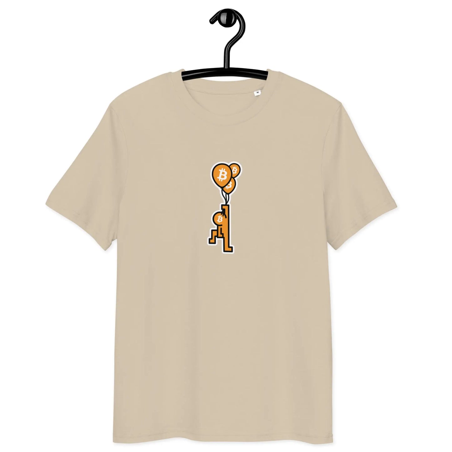 BitPop Balloon T-shirt - BitPopArt - Premium Organic Cotton - Unisex Store of Value