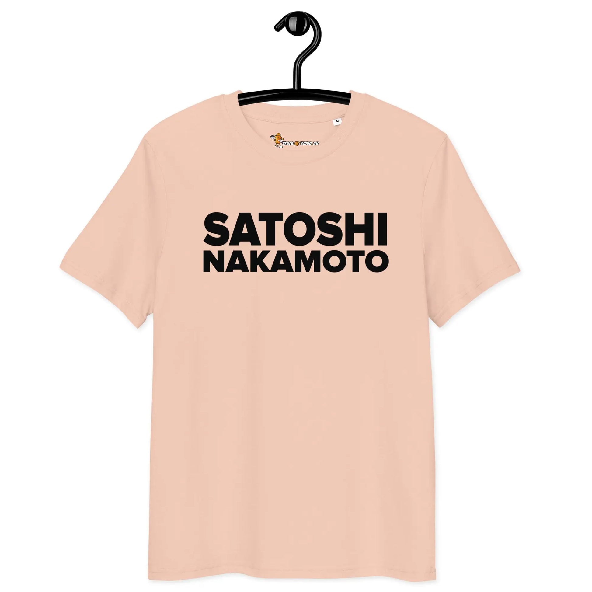 Bitcoin T-shirt - Satoshi Nakamoto - Premium Organic Cotton - Unisex Store of Value