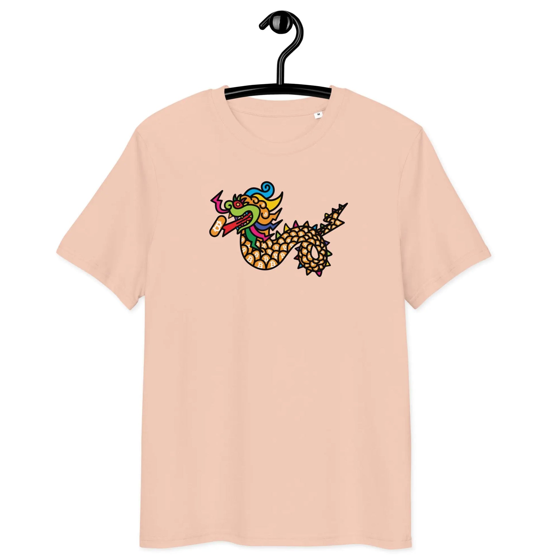 Bitcoin Dragon T-shirt - BitPopArt - Premium Organic Cotton - Unisex Store of Value