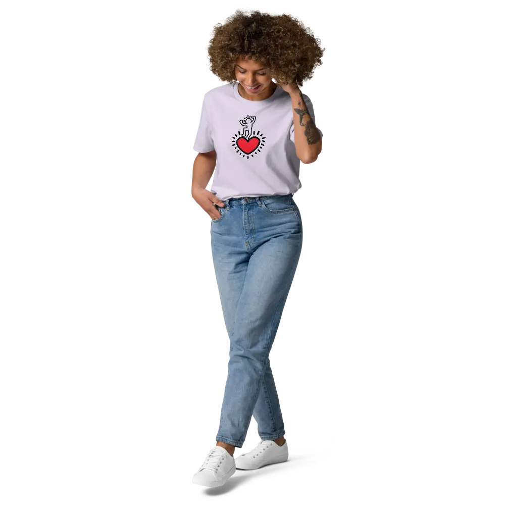 Love Life T-shirt - By BitPopArt - Premium Organic Cotton - Unisex Store of Value