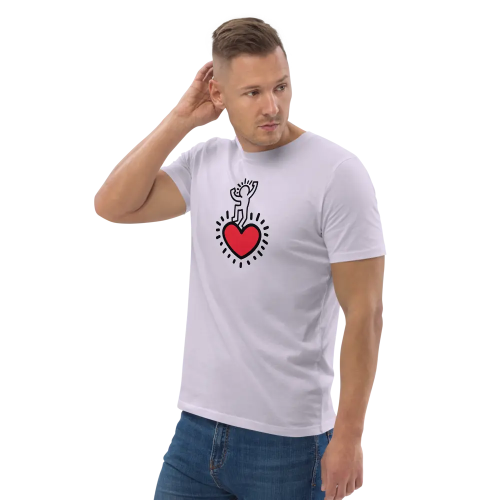 Love Life T-shirt - By BitPopArt - Premium Organic Cotton - Unisex Store of Value