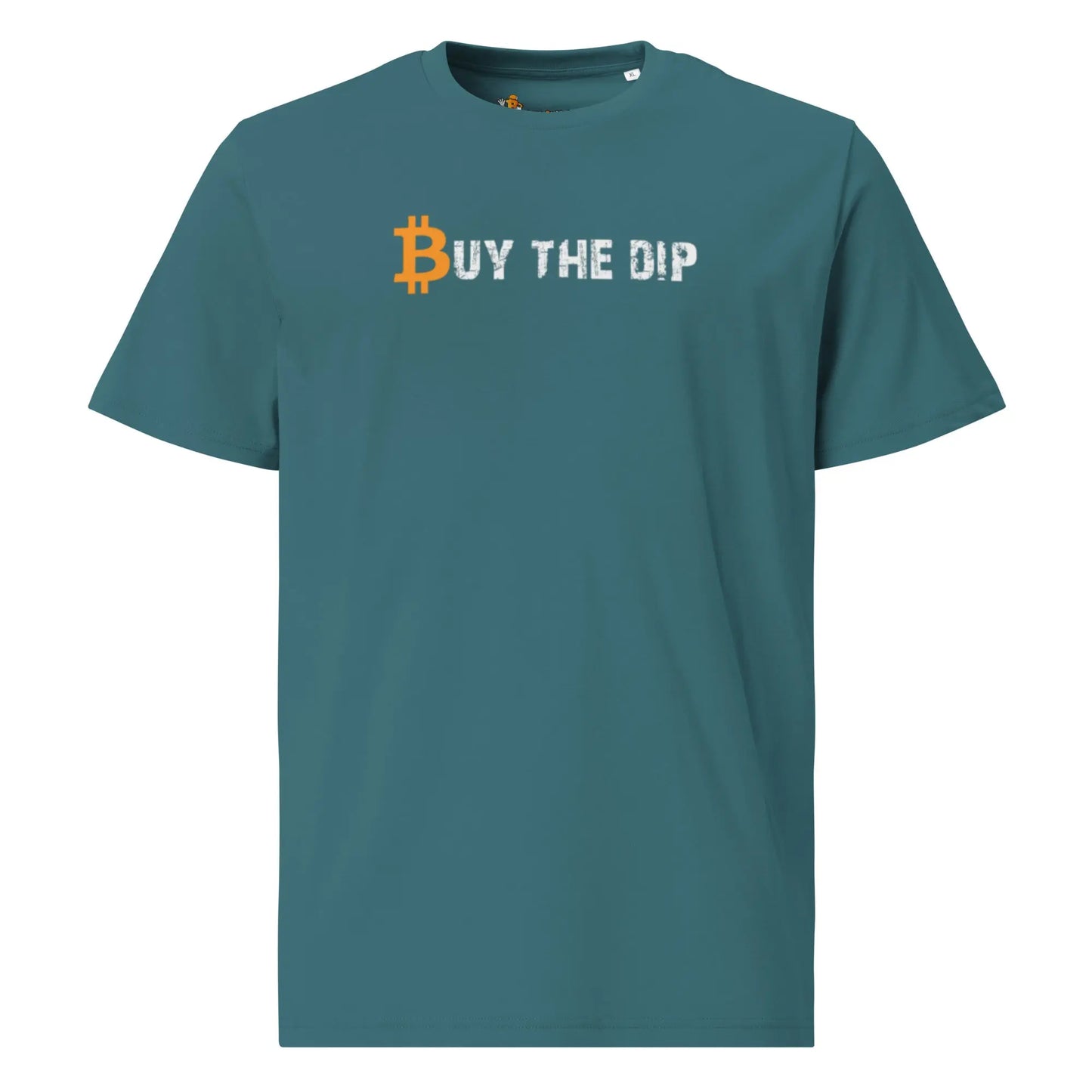 Buy The Dip - Premium Unisex Organic Cotton Bitcoin T-shirt Stargazer Color