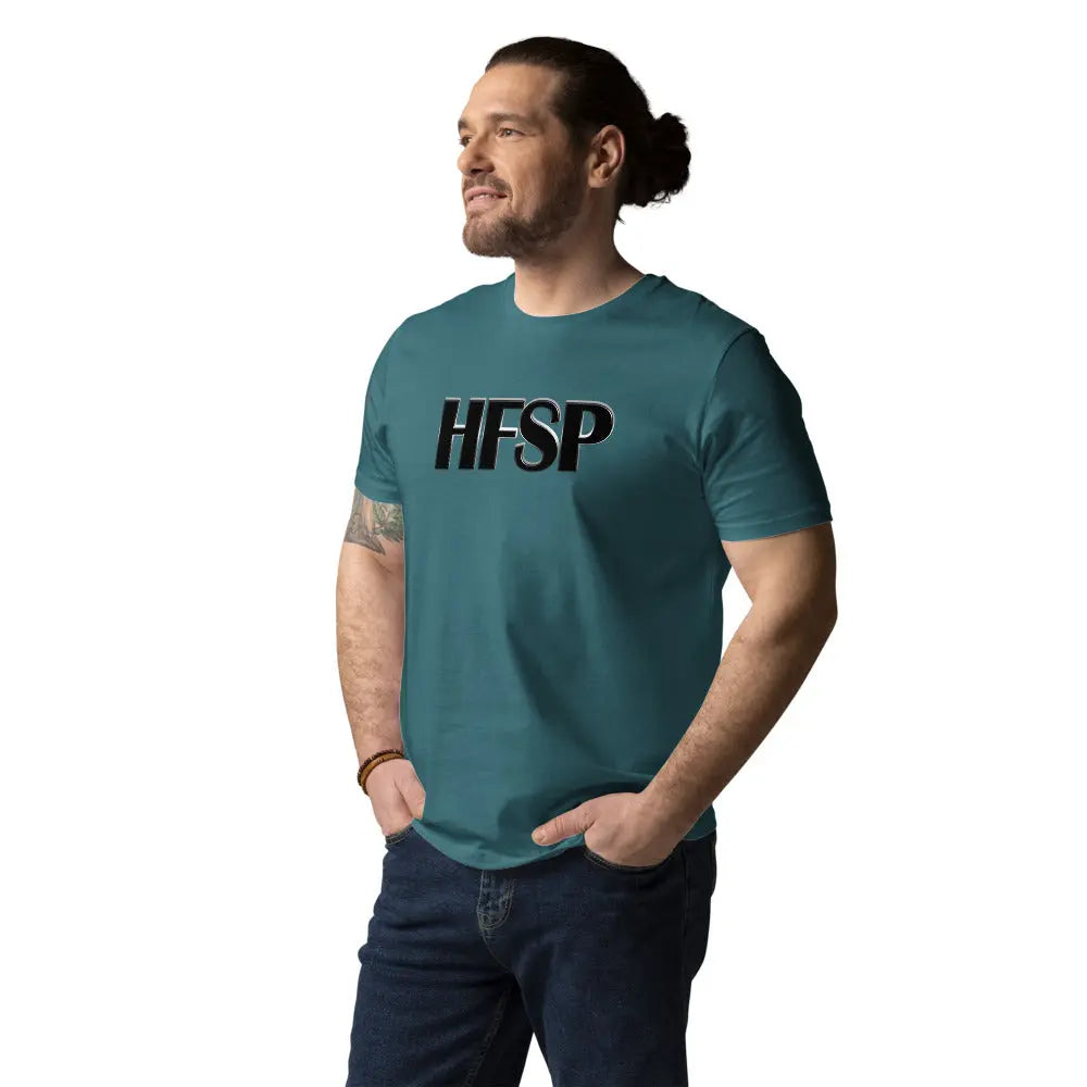 HFSP - Premium Unisex Organic Cotton Bitcoin T-shirt Stargazer Color