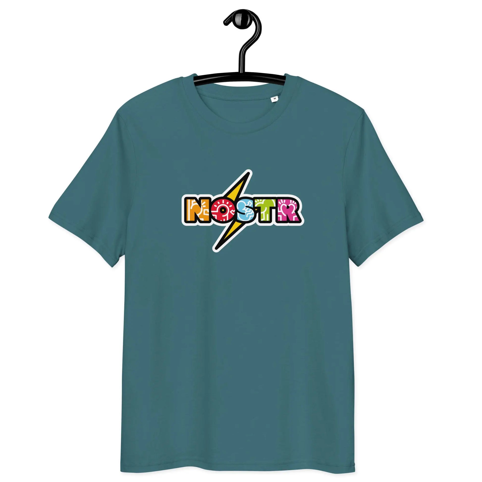 NOSTR T-shirt - BitPopArt - Premium Organic Cotton - Unisex Store of Value