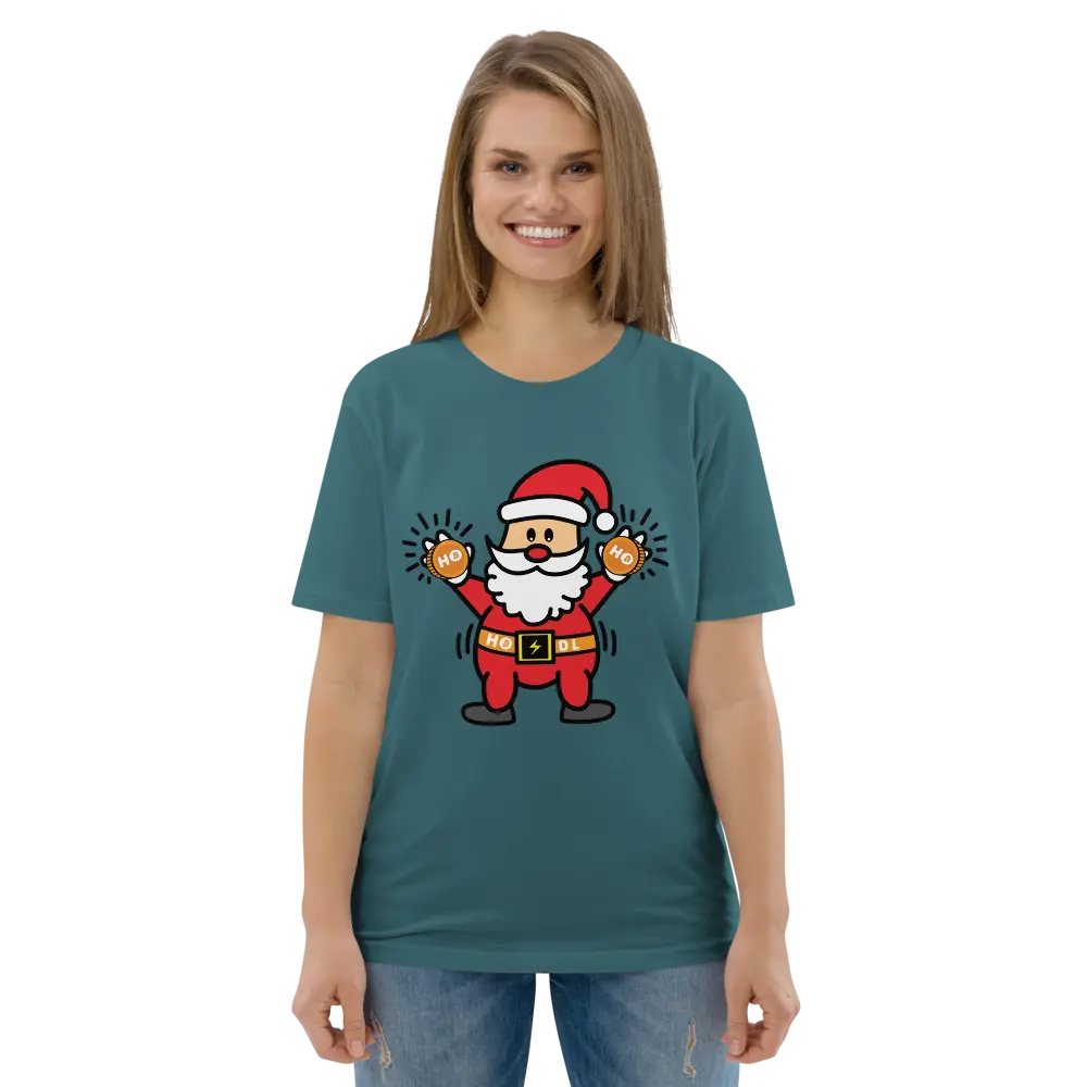 Ho Ho HODL - Christmas T-shirt - By BitPopArt Store of Value