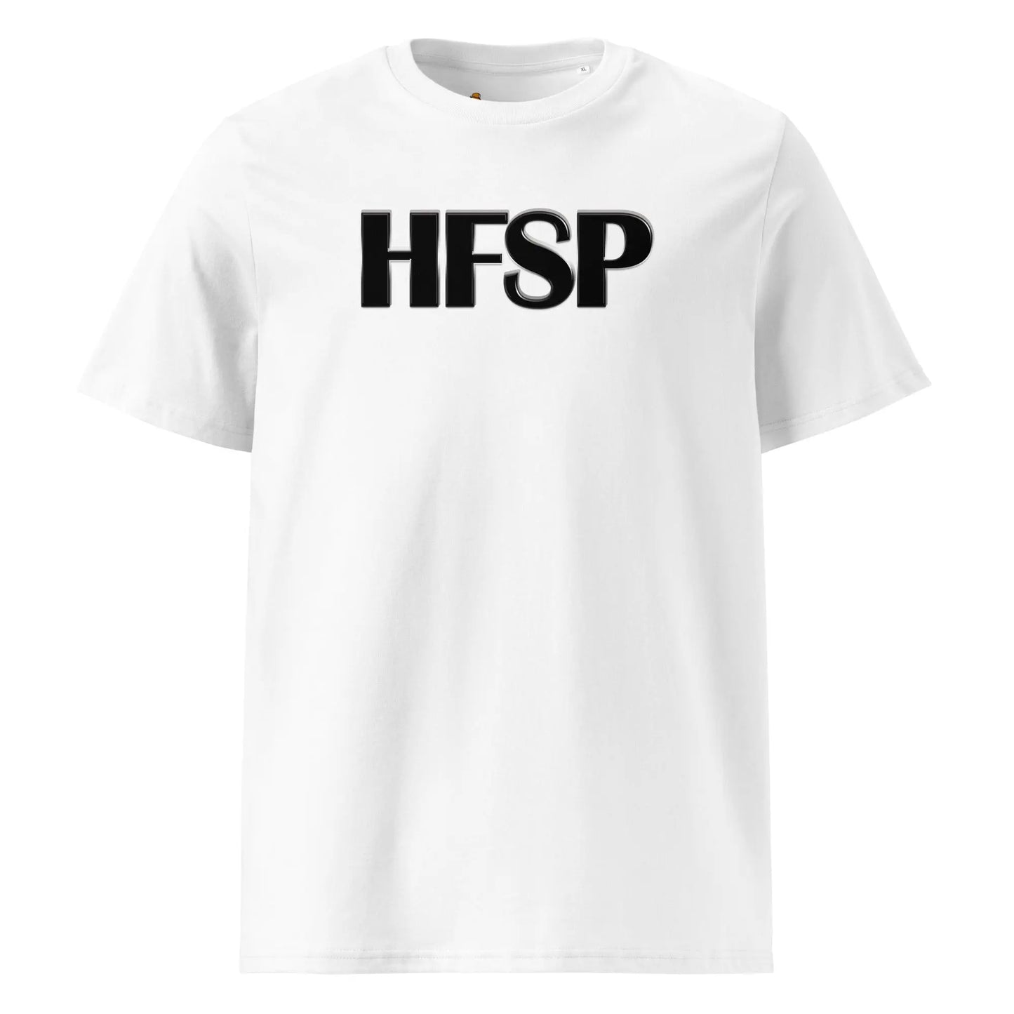 HFSP - Premium Unisex Organic Cotton Bitcoin T-shirt White Color