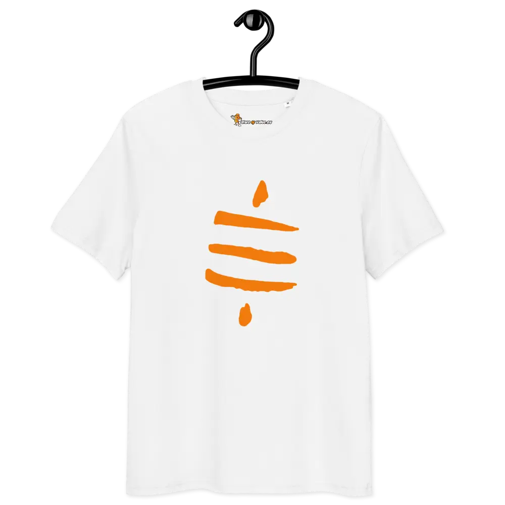 SATS Symbol - Premium Unisex Organic Cotton Bitcoin T-shirt Store of Value