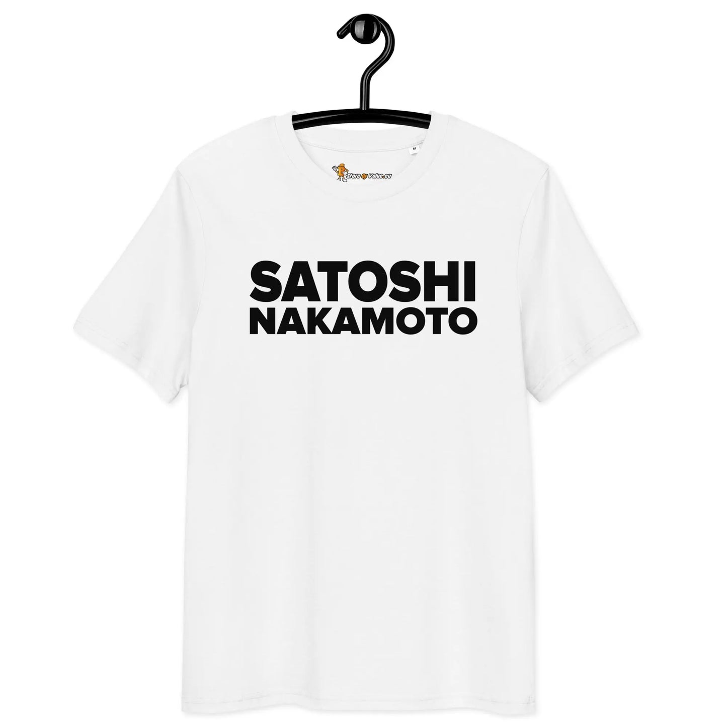 Bitcoin T-shirt - Satoshi Nakamoto - Premium Organic Cotton - Unisex Store of Value