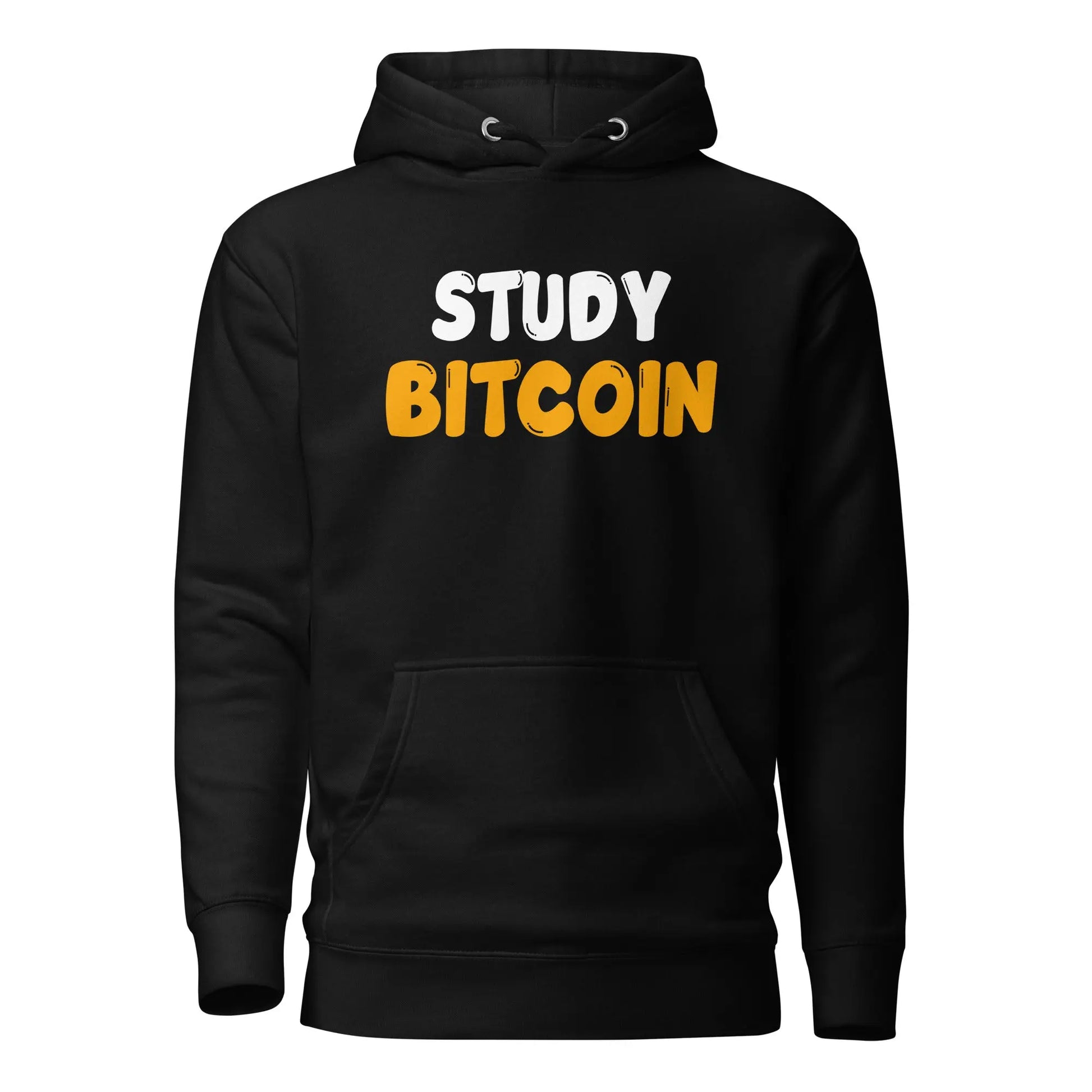 Study Bitcoin - Premium Unisex Organic Cotton Bitcoin Hoodie Store of Value