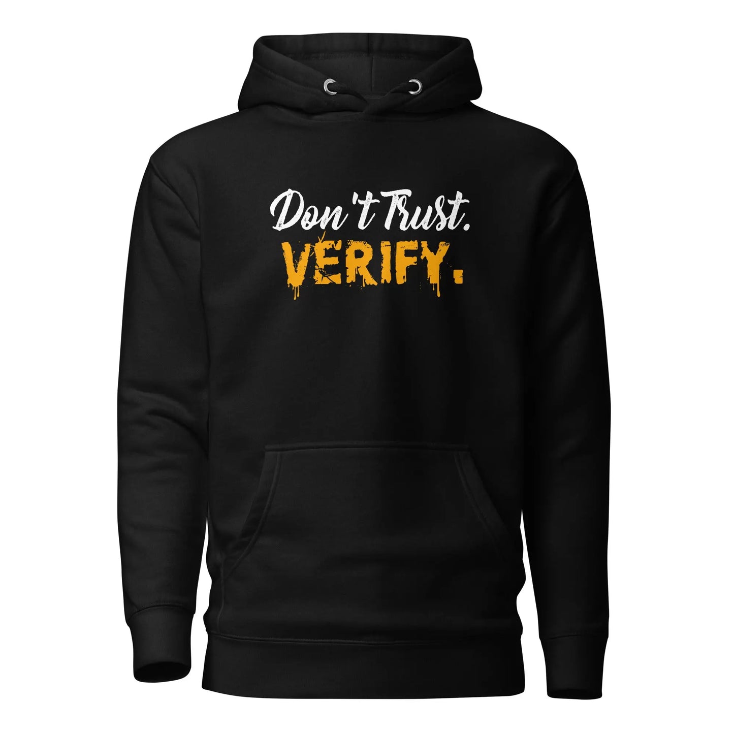 Don`t Trust Verify - Premium Unisex Organic Cotton Bitcoin T-shirt Store of Value