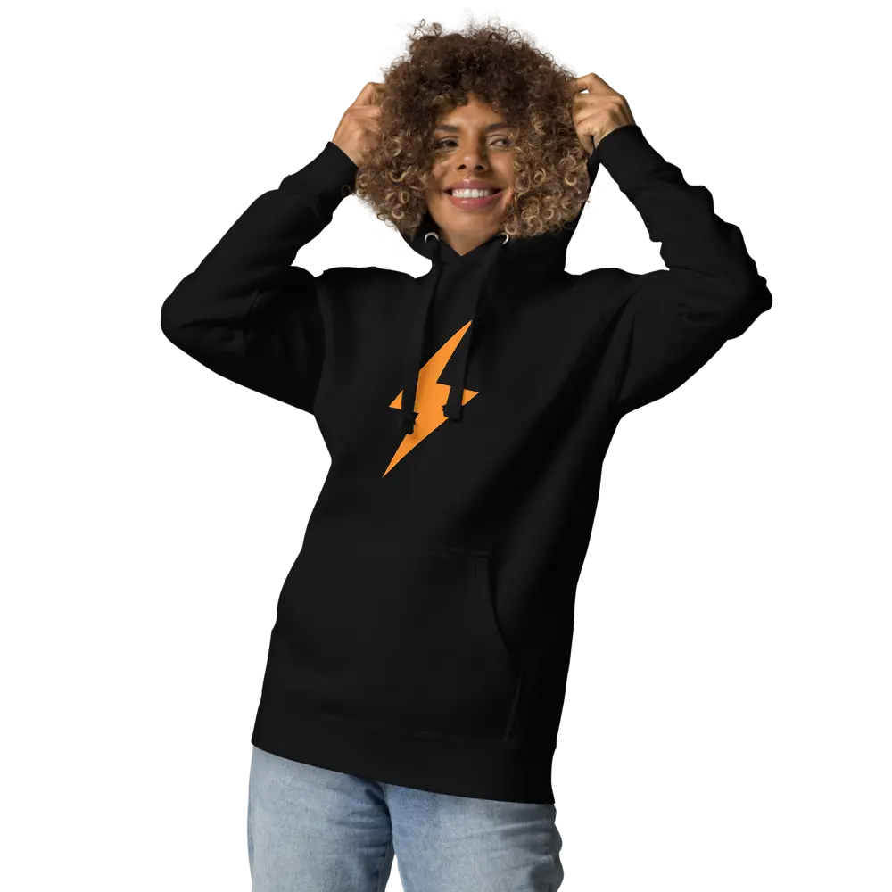 Lightning Symbol - Premium Unisex Bitcoin Hoodie Store of Value