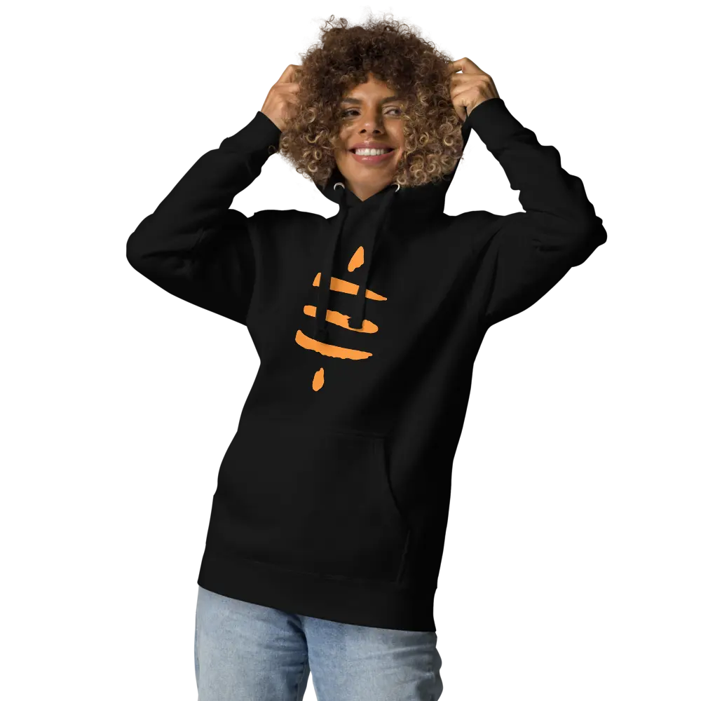 SATS Symbol - Premium Unisex Bitcoin Hoodie Store of Value