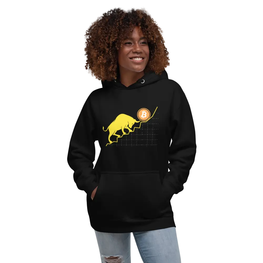 Bullish! - Premium Unisex Bitcoin Hoodie Store of Value