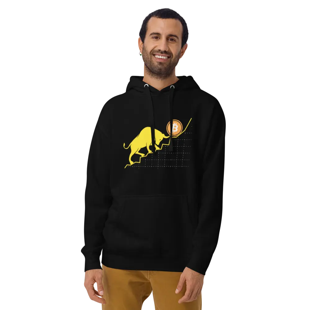 Bullish! - Premium Unisex Bitcoin Hoodie Store of Value