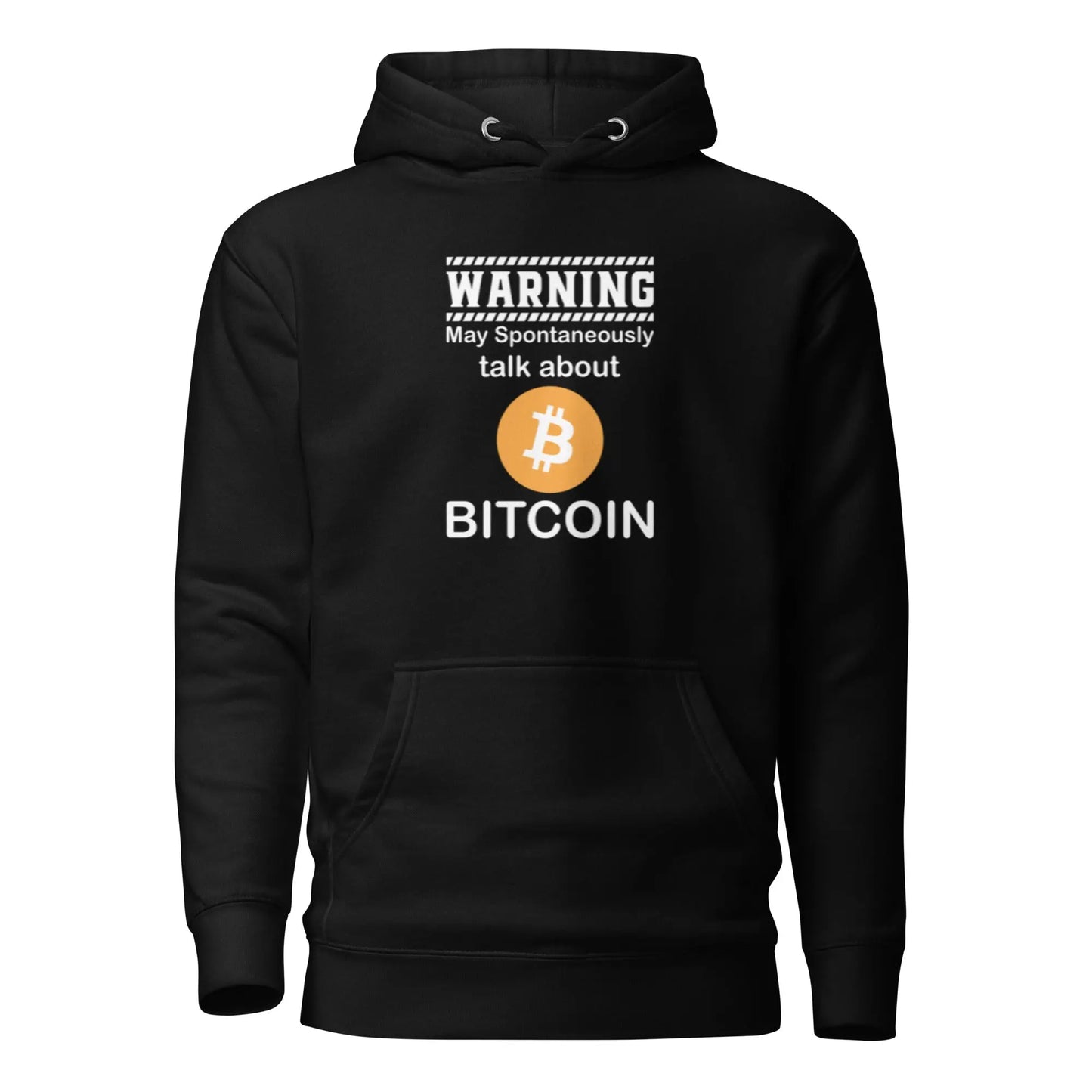 Talk About Bitcoin - Premium Unisex Bitcoin Hoodie Store of Value