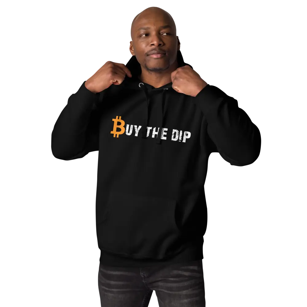 Bitcoin Hoodie - Buy The Dip - Premium - Unisex Store of Value