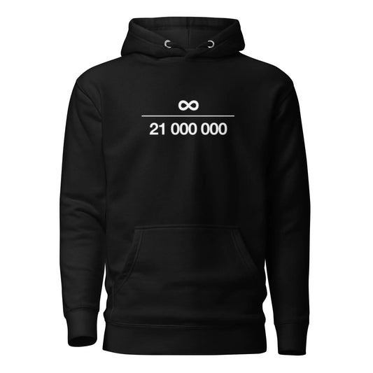 Bitcoin Hoodie - Infinity - Premium - Unisex Store of Value