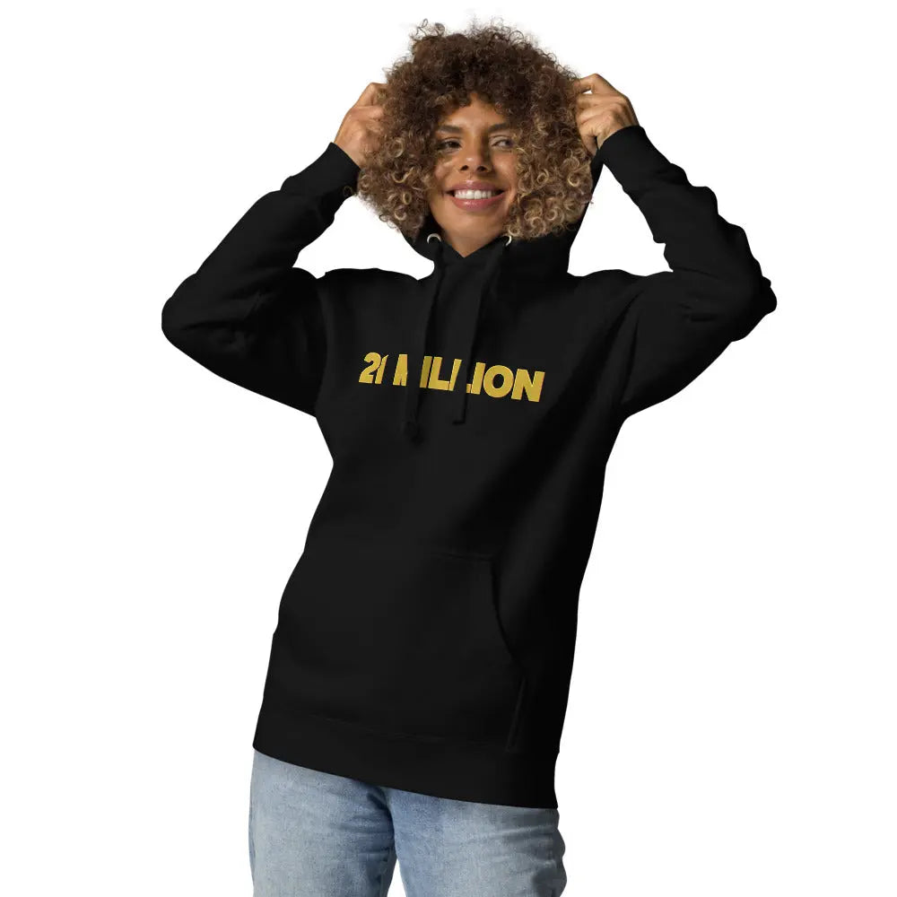 Bitcoin Hoodie - 21 Million - Premium - Unisex Store of Value