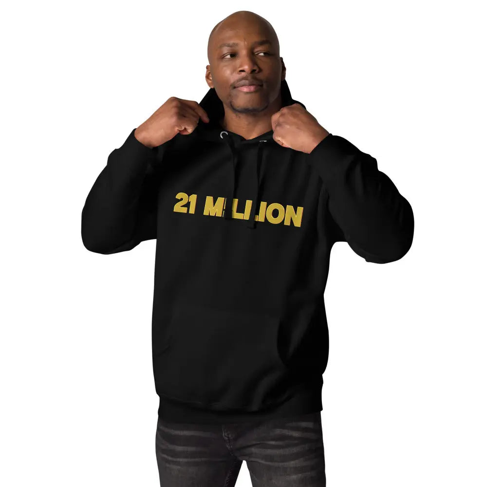 Bitcoin Hoodie - 21 Million - Premium - Unisex Store of Value