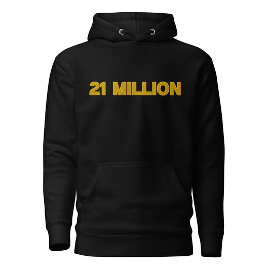 Bitcoin Hoodie - 21 Million - Premium - Unisex Store of Value