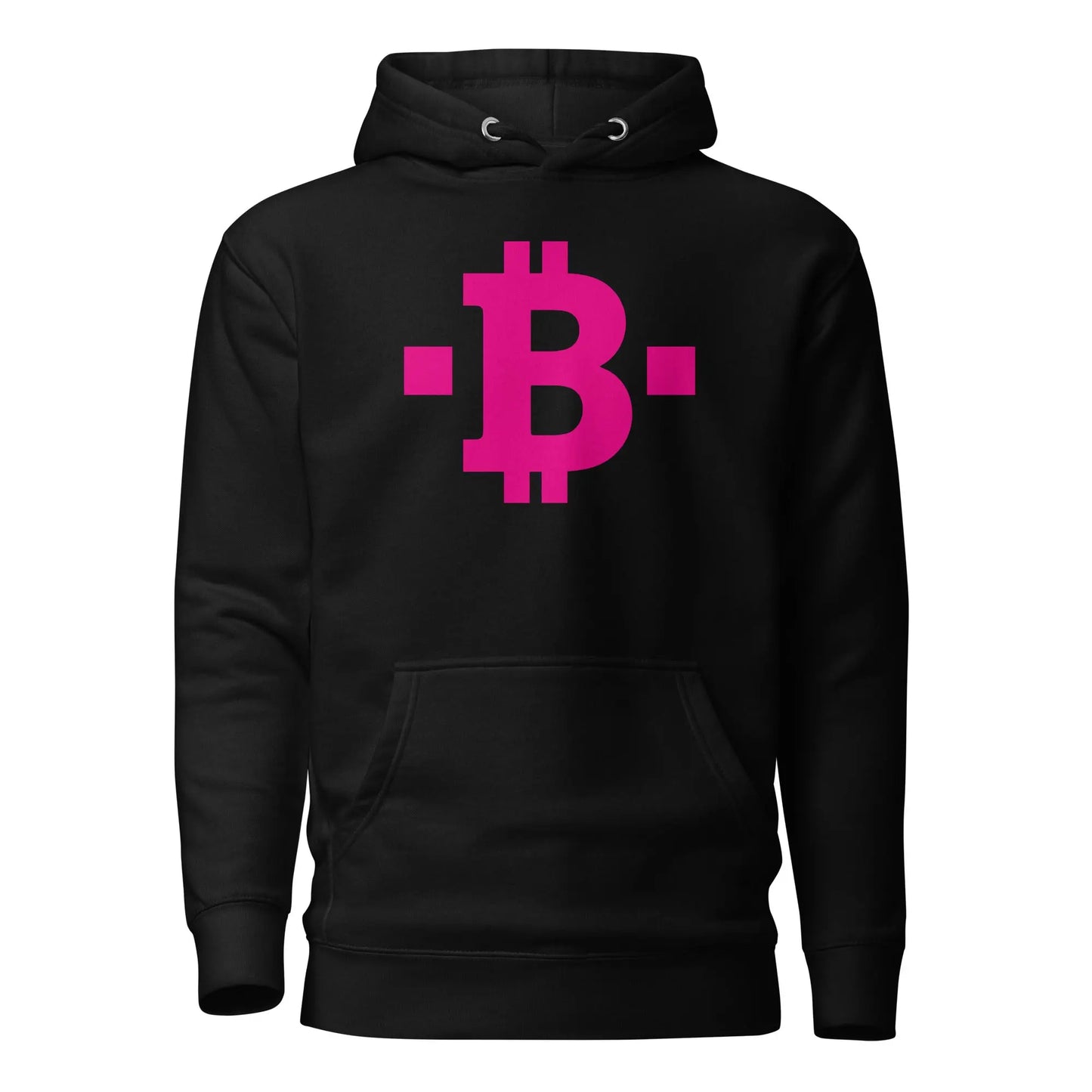 Bitcoin Hoodie - Pink Square - Premium - Unisex Store of Value