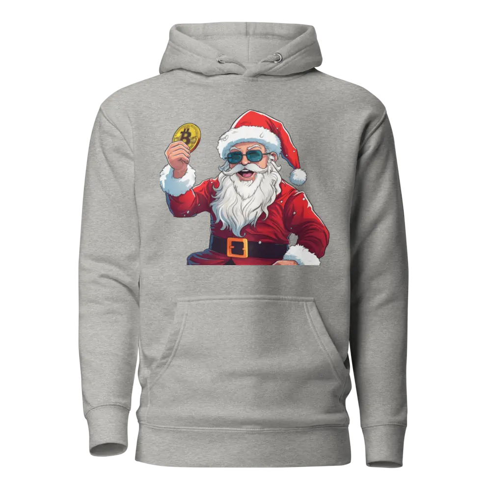 Happy Santa - Premium Unisex Bitcoin Hoodie Store of Value