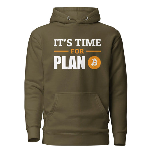 Bitcoin Hoodie - Plan B - Premium - Unisex Store of Value