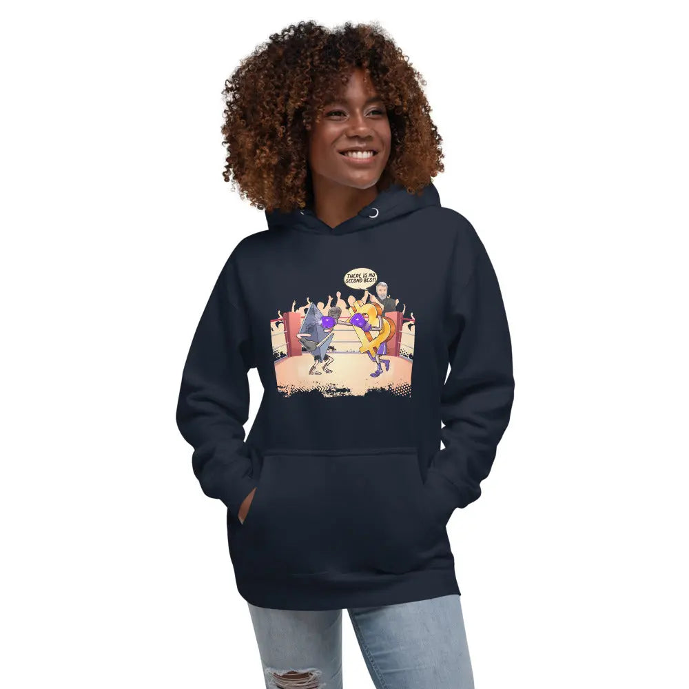 There Is No Second Best! - Premium Unisex Bitcoin Hoodie Store of Value