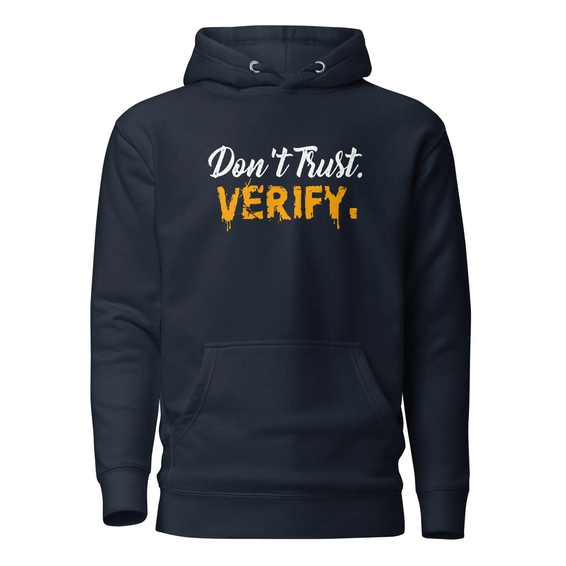 Don`t Trust Verify - Premium Unisex Organic Cotton Bitcoin T-shirt Store of Value