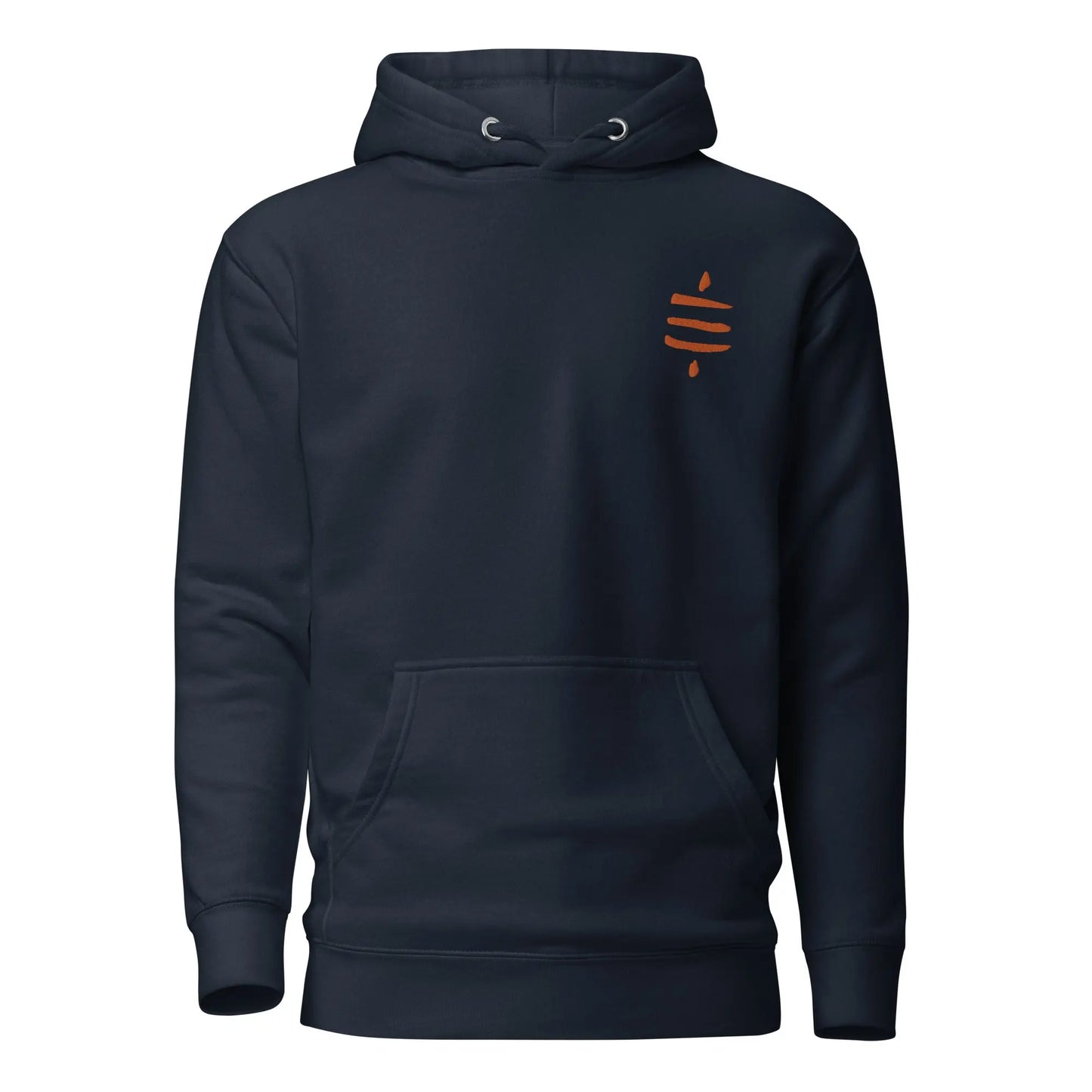 Bitcoin Hoodie - SATS - Orange Embroidered - Premium - Unisex Store of Value