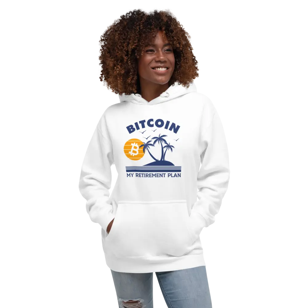 My Retirement Plan - Premium Unisex Bitcoin Hoodie Store of Value