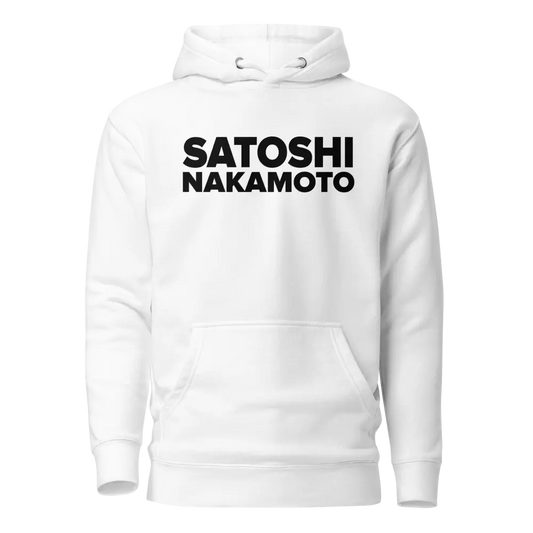 Bitcoin Hoodie - Satoshi Nakamoto - Premium - Unisex Store of Value