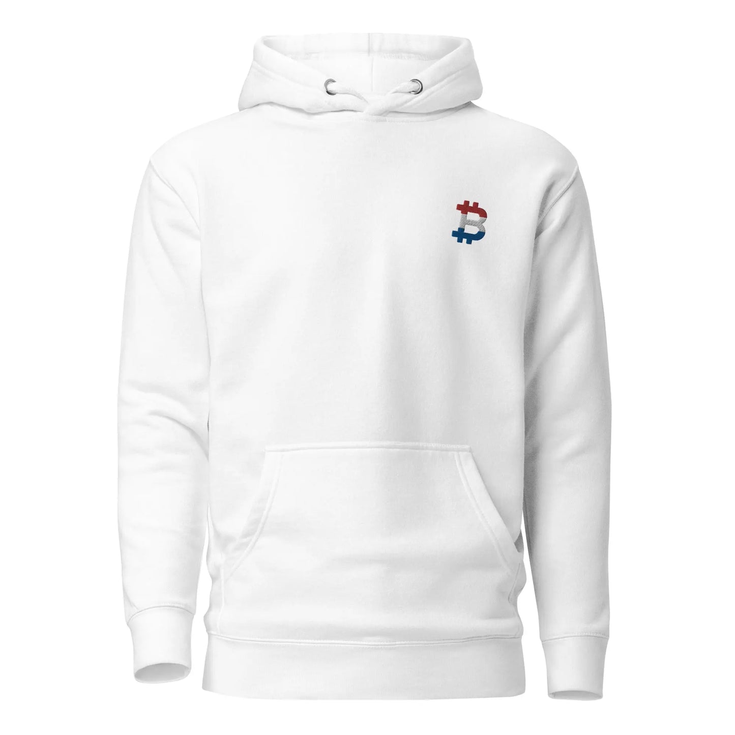 Bitcoin Hoodie - Dutch Bitcoin Flag - Embroidery - Unisex Store of Value