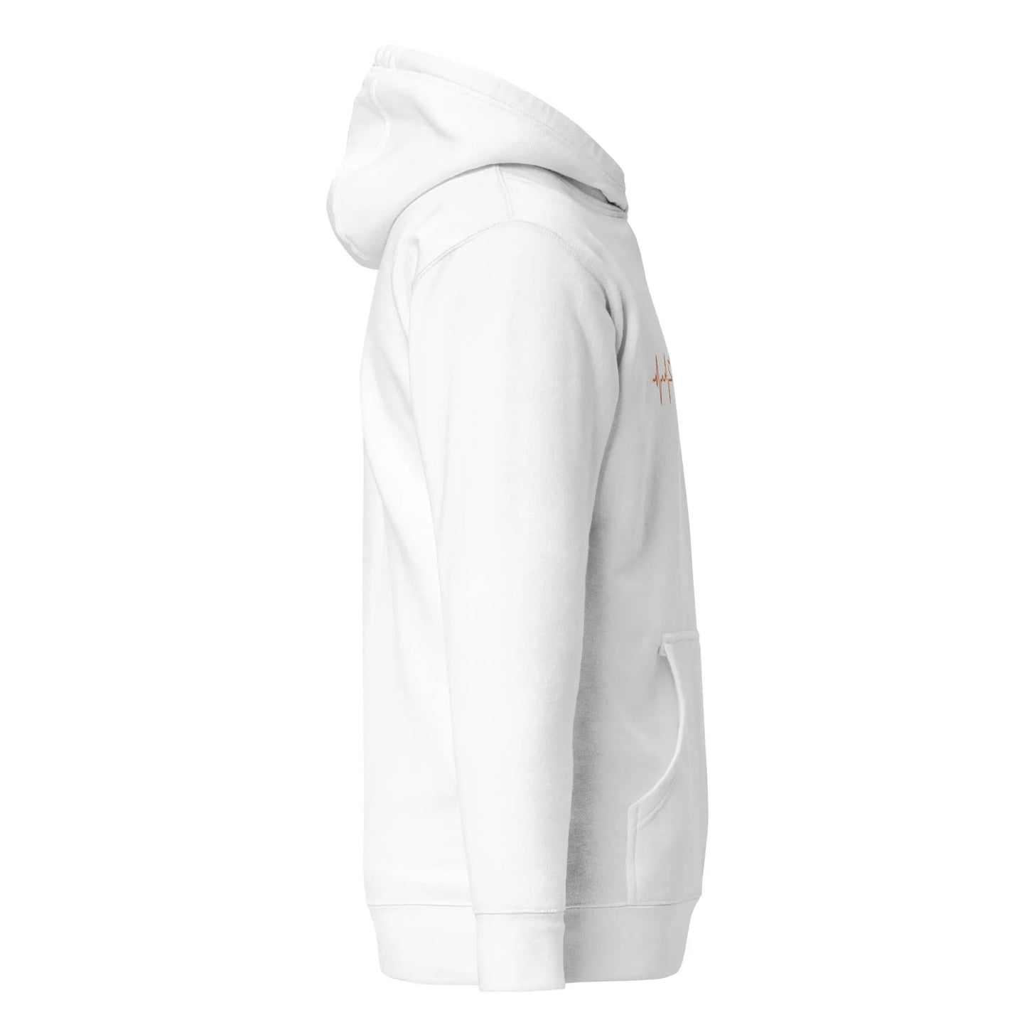 Bitcoin Hoodie - Heart Beat - Premium - Unisex Store of Value